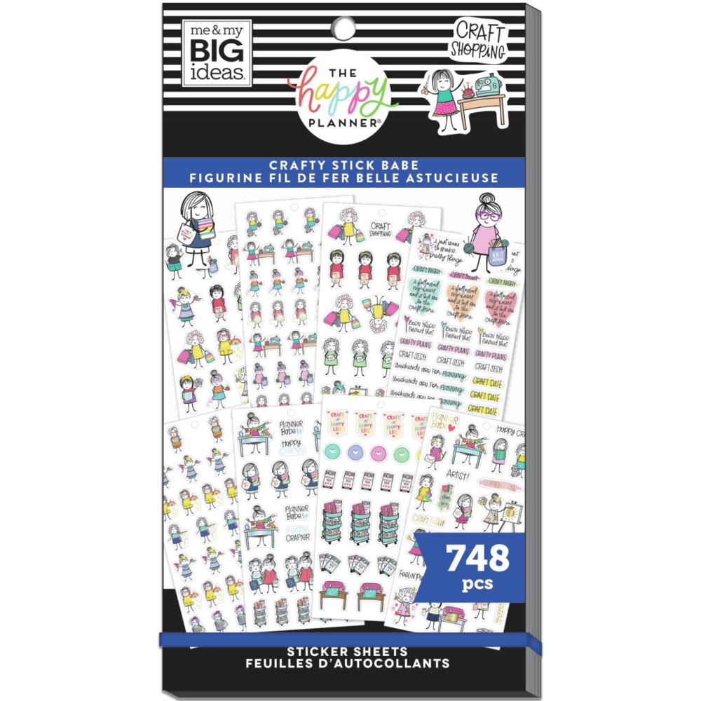 Girl Craft - Happy Planner Sticker - zum Schließen ins Bild klicken