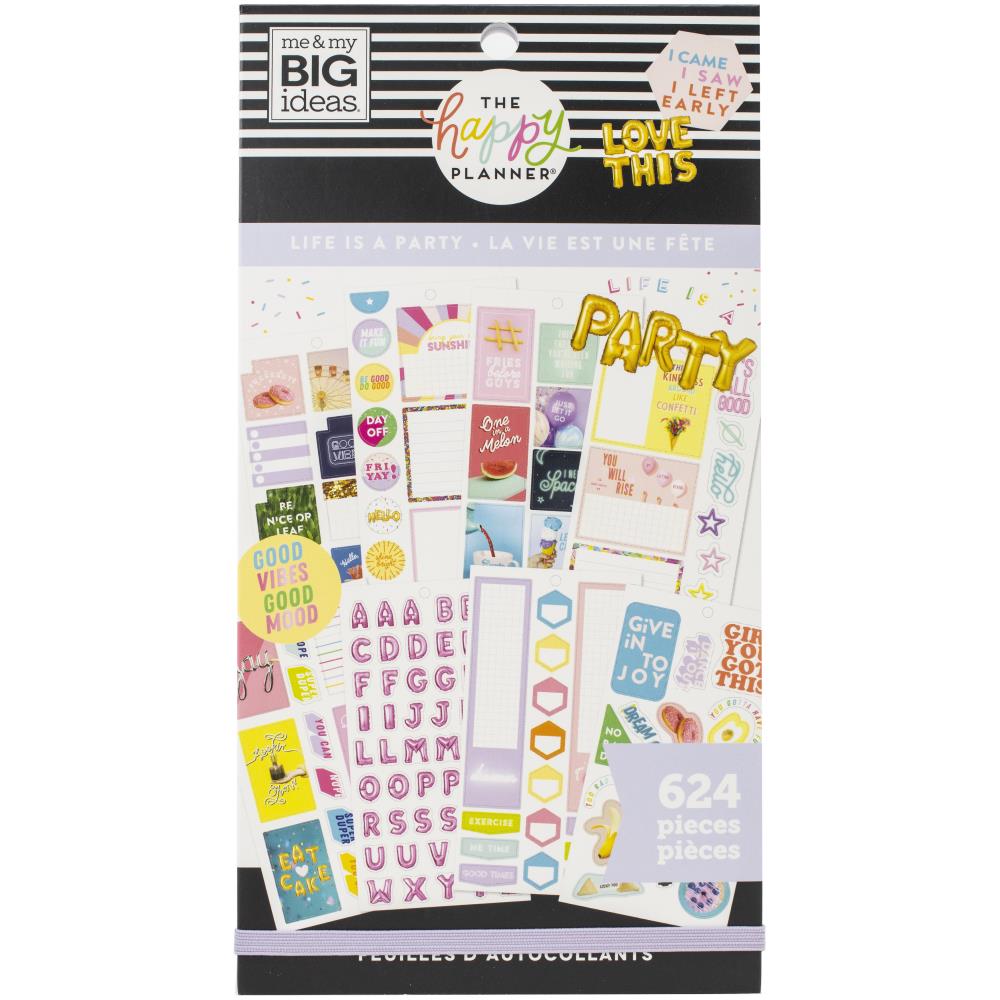 Life is a Party - Happy Planner Stickers - zum Schließen ins Bild klicken