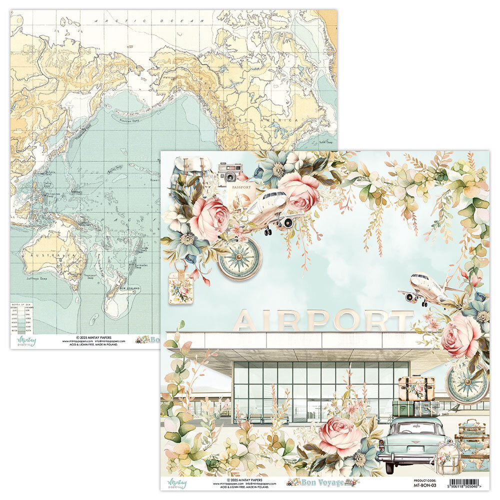 Bon Voyage - 03 - 30,5x30,5 cm