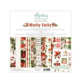 Holly Jolly 8x8 paper Pad 20,3x20,3 cm von Mintay