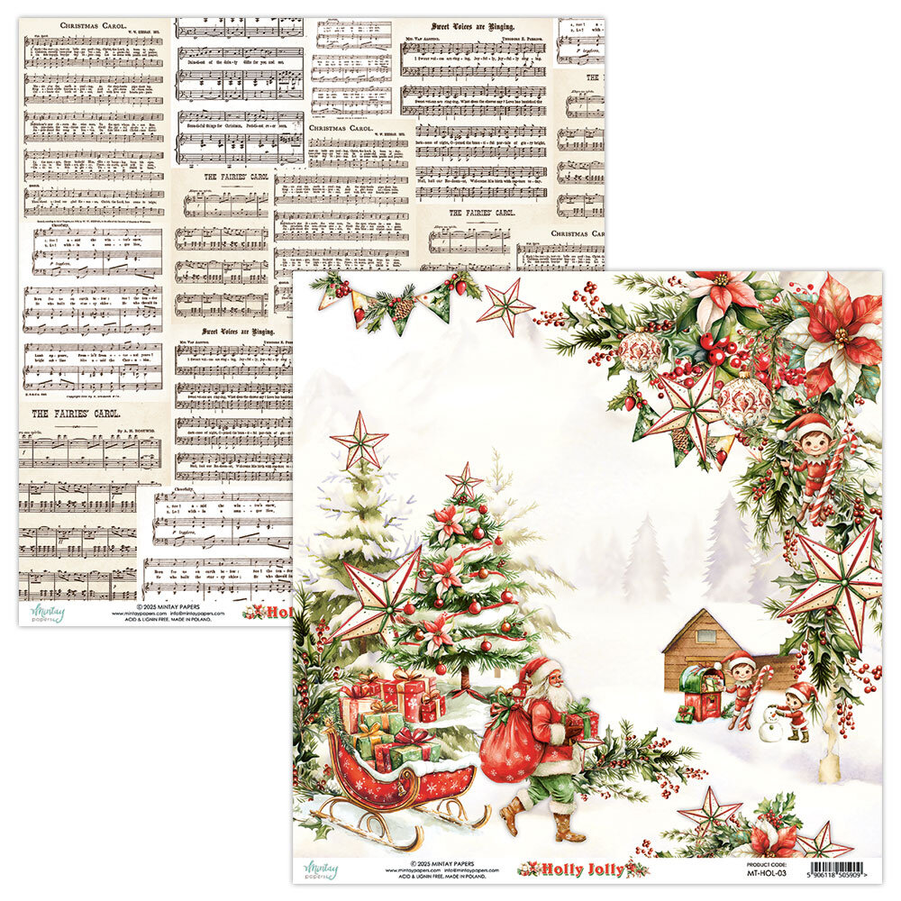 Holly Jolly 03 30,5x30,5 cm von Mintay