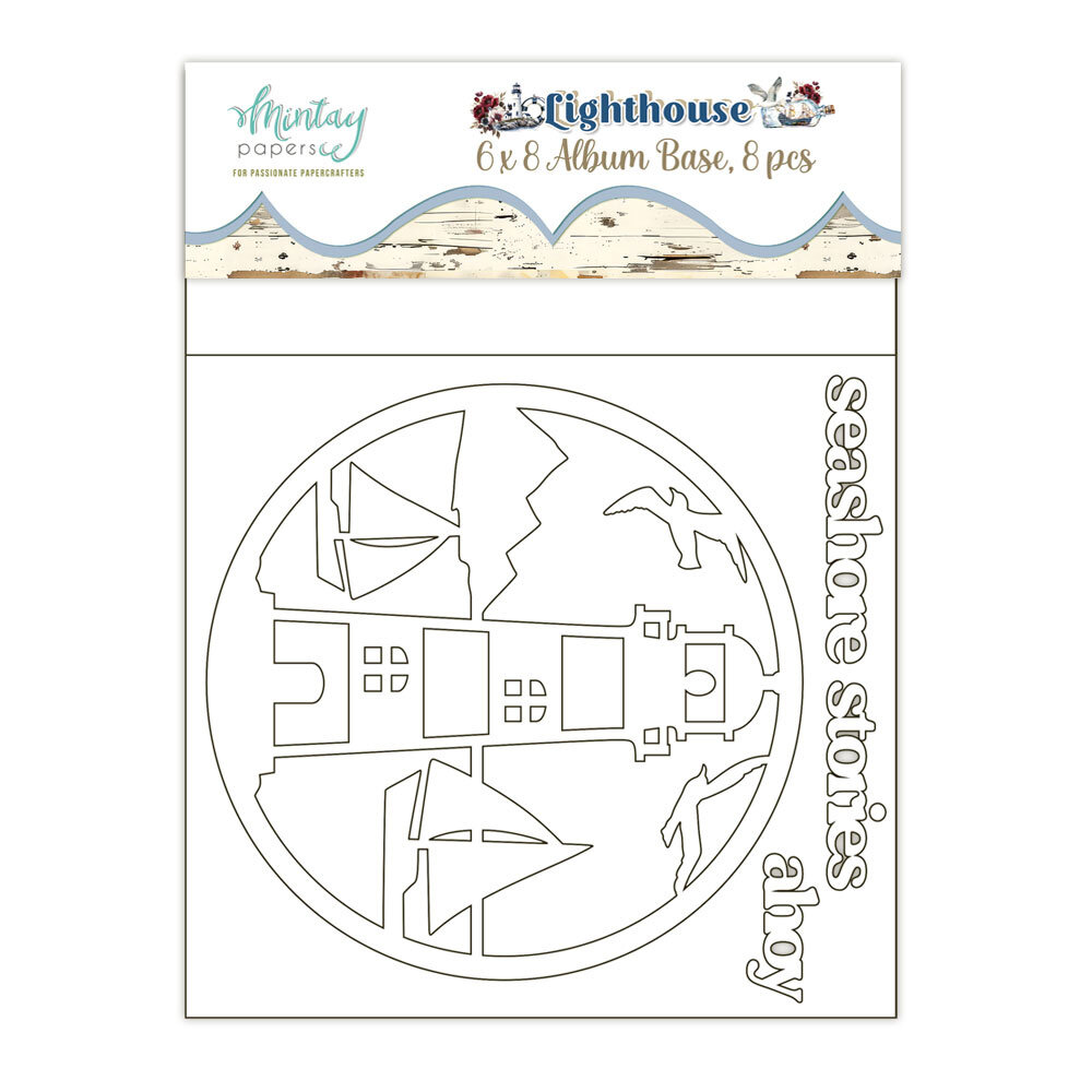 Lighthouse 6x8 Inch Album Base (8pcs)