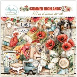 Summer Highlands - Paper Die Cuts / 60 Stanzteile Summer Highlands - Paper Die Cuts / 60 Stanzteile