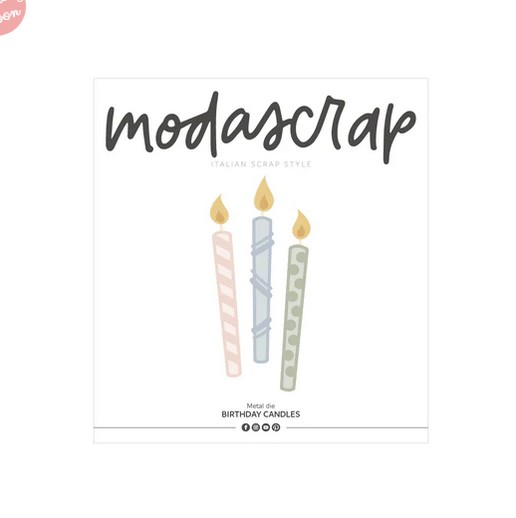 Modascrap Fustella - Birthday Candles