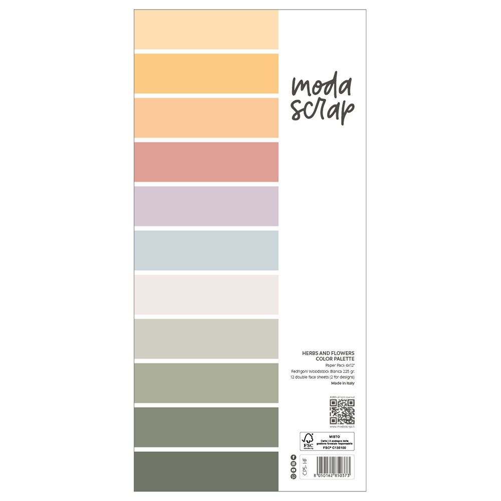 Herbs and Flowers - Color Palette Pack 15,2x30,5 c - zum Schließen ins Bild klicken