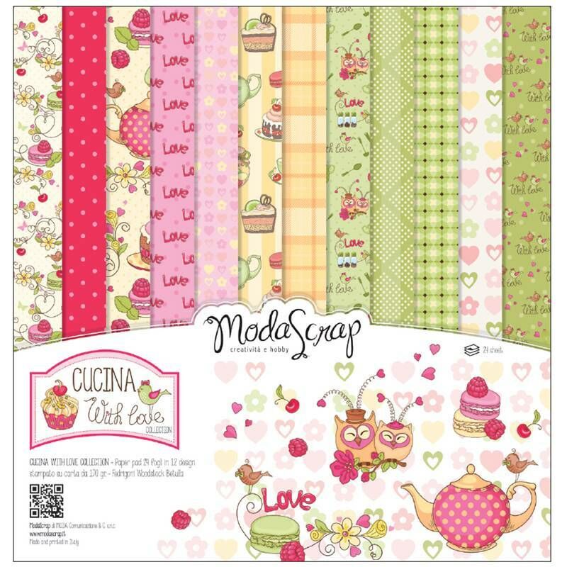 Cucina with Love - Paper Pack 30,5x30,5 cm