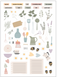 Modascrap Die Cuts - Herbs & Flowers