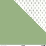 Pastel Deep Sage Double Face - 30,5x30,5 cm vo Pastel Deep Sage Double Face - 30,5x30,5 cm vo