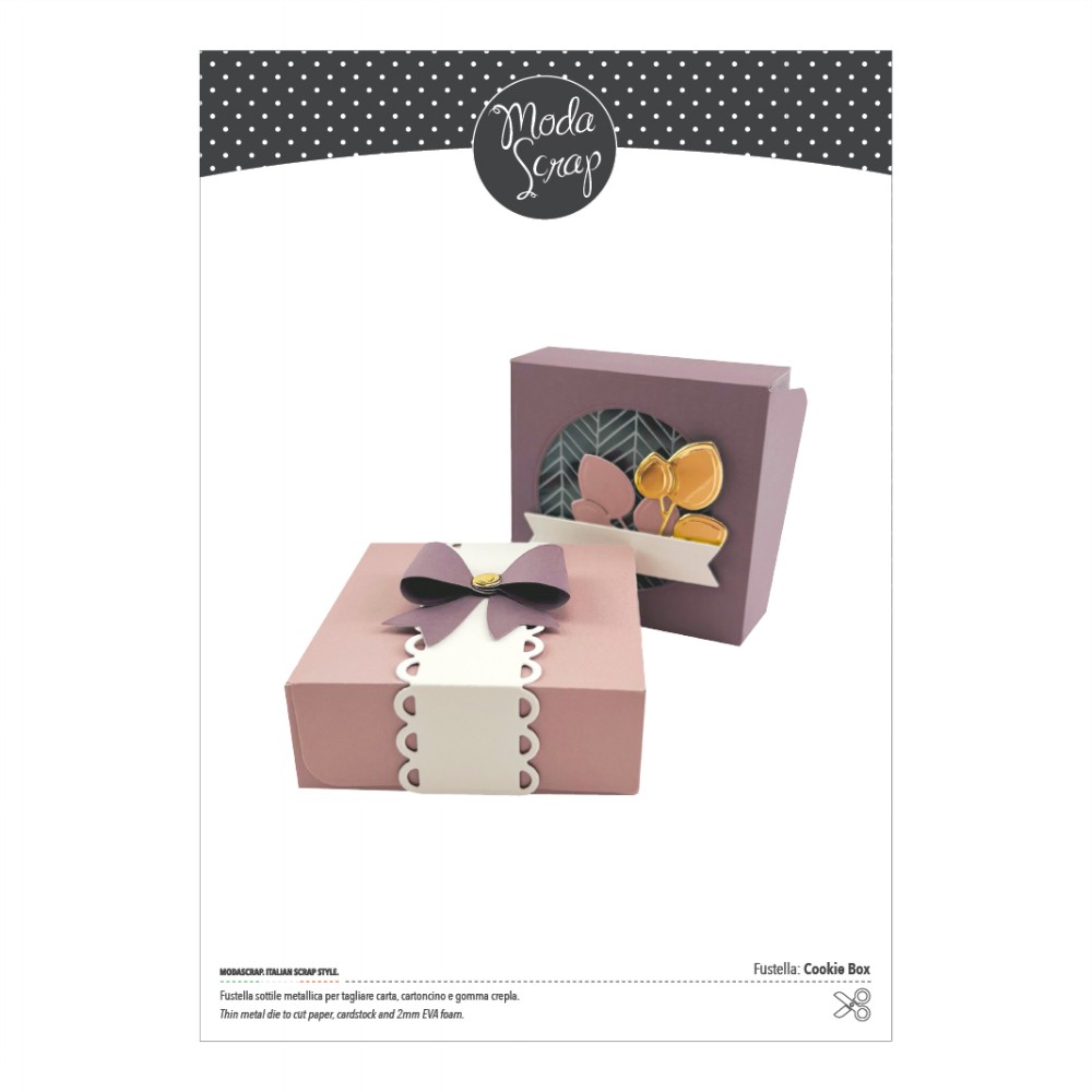 Modascrap Fustella - Cookie Box (9) - zum Schließen ins Bild klicken