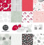 Spring Poppies - Paper Pack 30,5x30,5 c