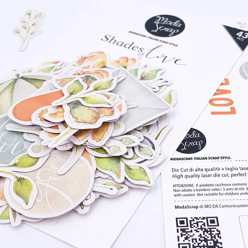 Shades of Love - Die Cuts von modascrap