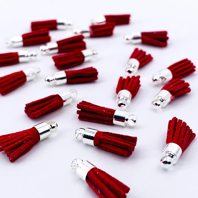 Mini Tassel - cherry von Modascrap - zum Schließen ins Bild klicken