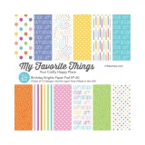 Patterned Paper Pad - Birthday Brights 15,2x15,2 c Patterned Paper Pad - Birthday Brights 15,2x15,2 c