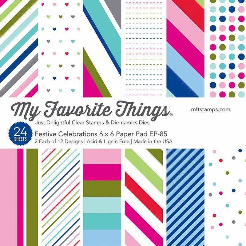 MFT Festive Celebrations - Paper Pad 15,2x15,2 cm