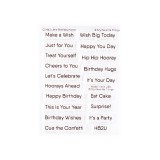 Little Birthday Notes - My Favorite Things Clear S Little Birthday Notes - My Favorite Things Clear S