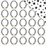 Joyful - Wreaths Gold Foil Paper 30,5x30,5 cm Joyful - Wreaths Gold Foil Paper 30,5x30,5 cm