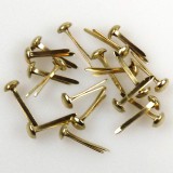 Nellies Choice Brads - 3mm gold / 40 Stück