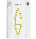 Nellies Choice - Christmas Tree Box Stanzschablone