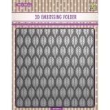 Nellie Snellen 3-D Embossing Folder Leaves