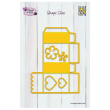 Nellie Snellen Shape Dies - Paperbag with Hearts