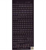 Nellie Snellen - Sticker Alphabet Black