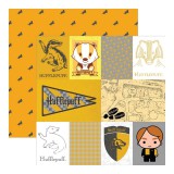 Harry Potter - Hufflepuffs 30,5x30,5 cm Harry Potter - Hufflepuffs 30,5x30,5 cm
