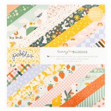 Sunny Bloom 12x12 Inch Paper Pad Gold Foil