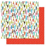 Birds of a Feather - Tail Feather 30,5x30,5 cm Birds of a Feather - Tail Feather 30,5x30,5 cm
