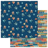 To the Moon and Back - Rocket Man 30,5x30,5 cm To the Moon and Back - Rocket Man 30,5x30,5 cm