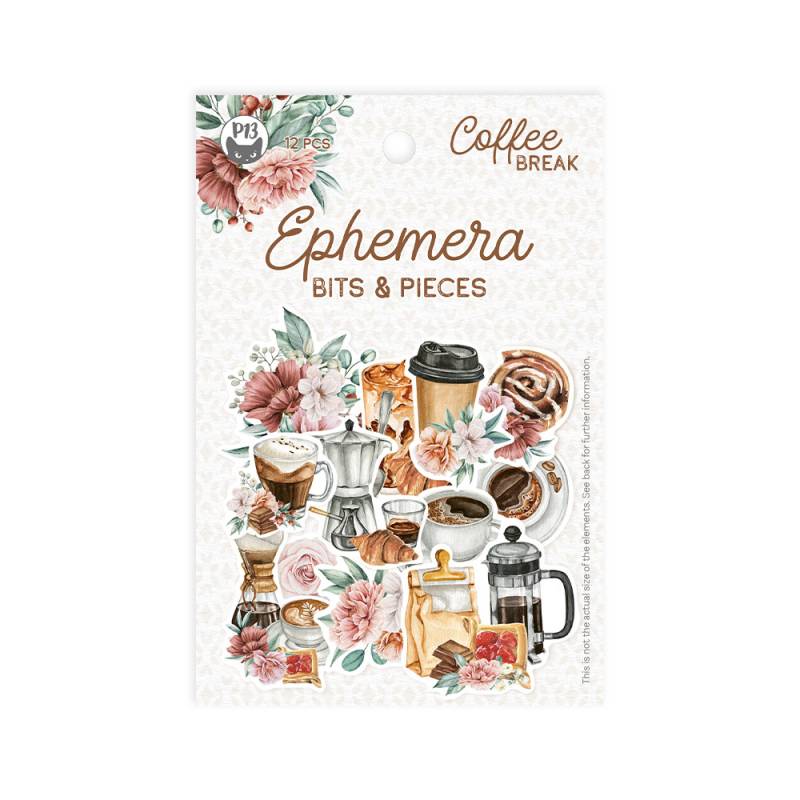 Coffee Break Ephemera Die Cuts - zum Schließen ins Bild klicken