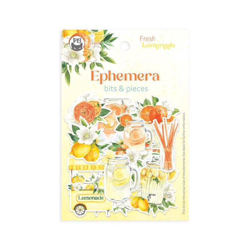 Fresh Lemonade Ephemera Die Cuts - zum Schließen ins Bild klicken