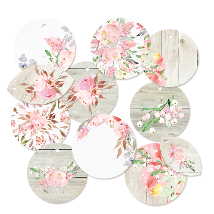 Love in Bloom - Decoration Tag Set 01 - zum Schließen ins Bild klicken