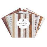 Wood - maxi creative paper pad 30,5x30,5