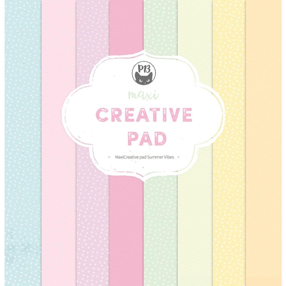 Summer Vibes - maxi creative paper pad 30,5x30,5 c - zum Schließen ins Bild klicken
