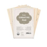Piatek13 - Mini Creative Paper Pad Letters 4x6