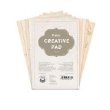 Piatek13 - Mini Creative Paper Pad Letters 4x6 Piatek13 - Mini Creative Paper Pad Letters 4x6