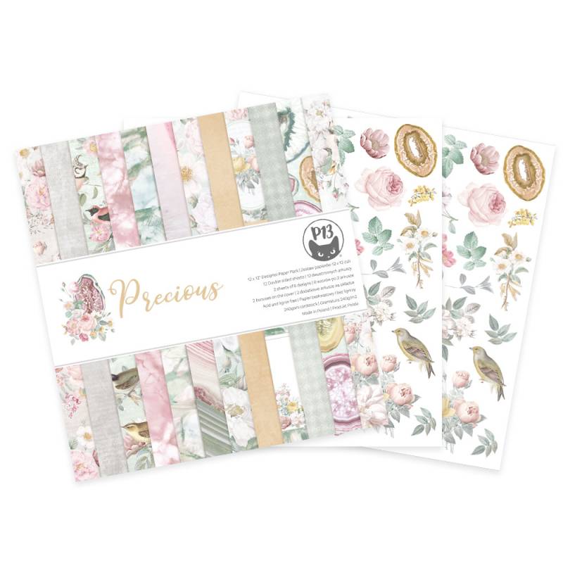 Precious Paper Pad von P13 30,5x30,5 cm - zum Schließen ins Bild klicken