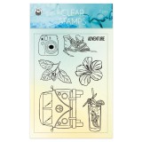 Summer Vibes - stamp set Summer Vibes - stamp set