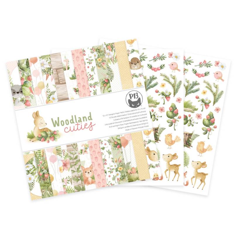Woodland Cuties - Paper Pack 30,5x30,5 cm