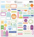 Crafted Moments - Cardstock Sticker von Pinkfresh