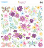 Crafted Moments - Floral Ephemera von Pinkfresh St