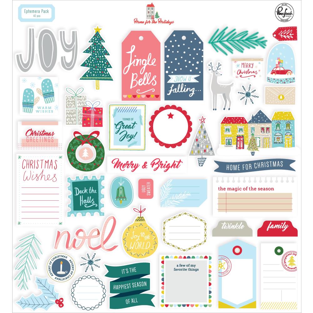 Home for the Holidays - Die Cuts - zum Schließen ins Bild klicken