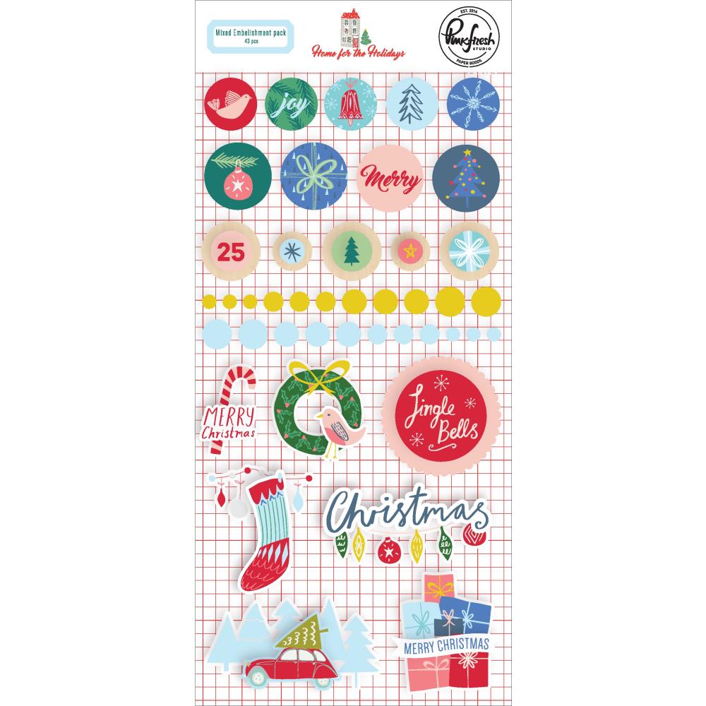 Home for the Holidays - Embellishment Mix - zum Schließen ins Bild klicken