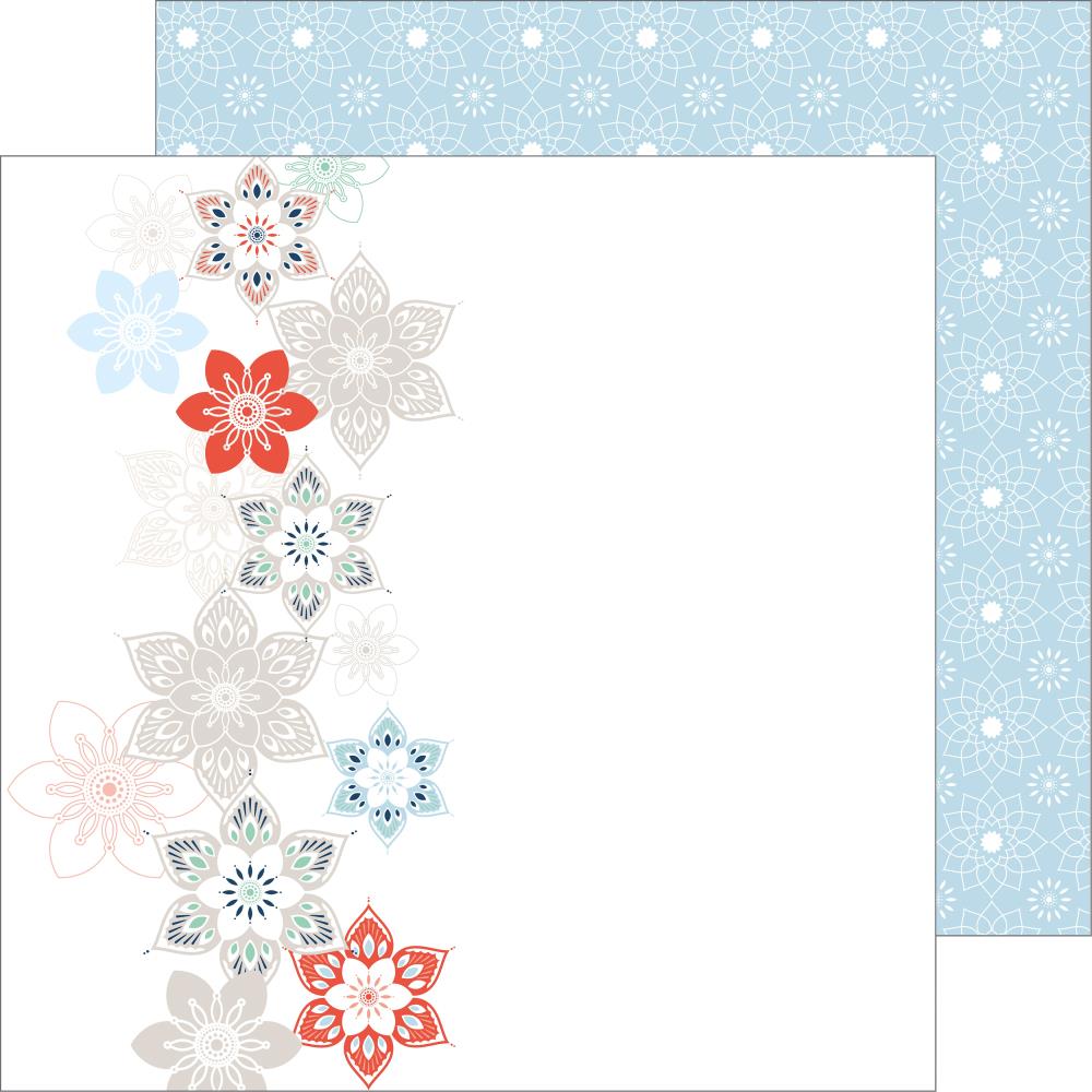 Holiday Vibes - Let it Snow 30,5x30,5 cm - zum Schließen ins Bild klicken