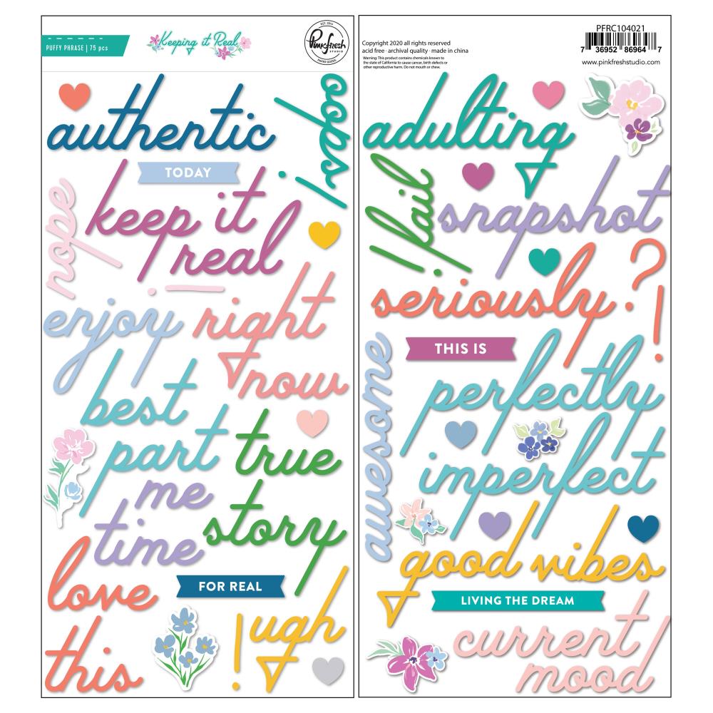 Keeping it Real - Phrase Sticker