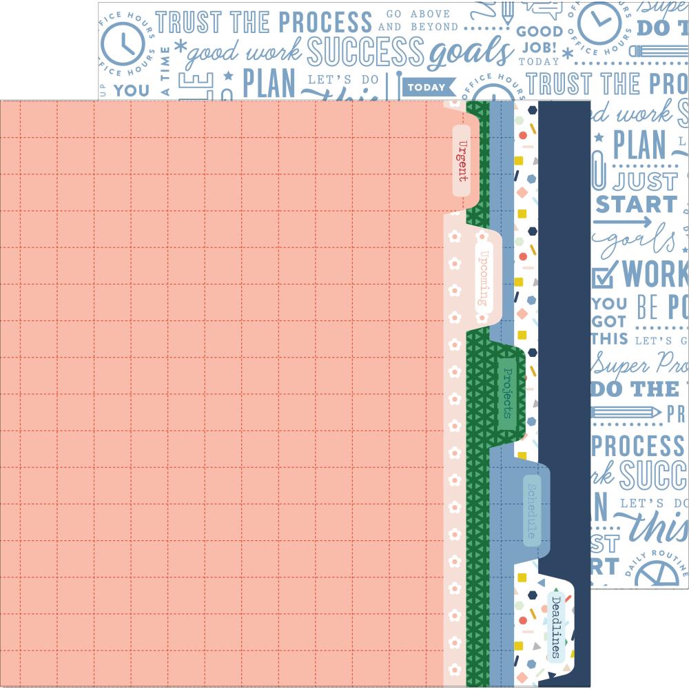 Office Hours - Prioritize 30,5x30,5 cm