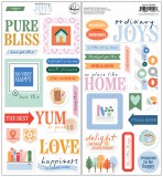Ordinary Joys - Chipboard Phrase Stickers von Pink Ordinary Joys - Chipboard Phrase Stickers von Pink