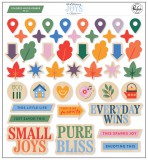 Ordinary Joys - Colored Wood Veneer von Pink Ordinary Joys - Colored Wood Veneer von Pink