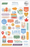 Ordinary Joys - Puffy Sticker von Pinkfresh Studio