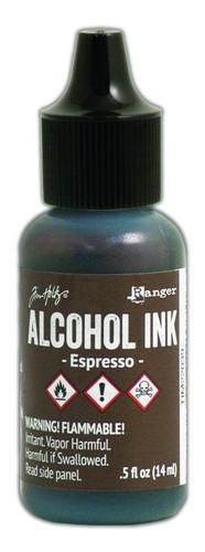 Alcohol Ink - espresso von Ranger - zum Schließen ins Bild klicken